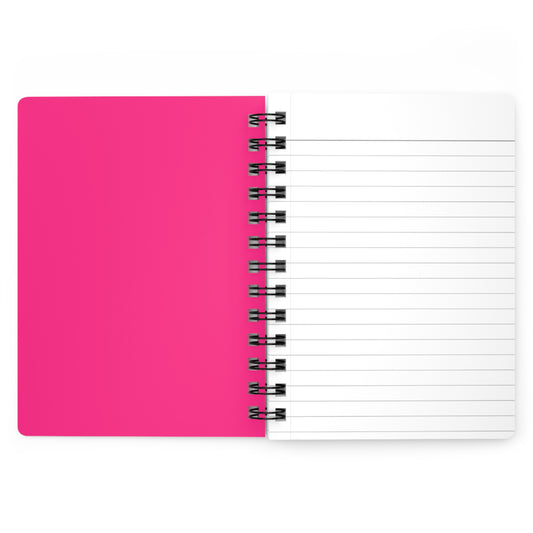 Pink Spiral Lined Notebook 150 Page Journal | Coordinated Collection
