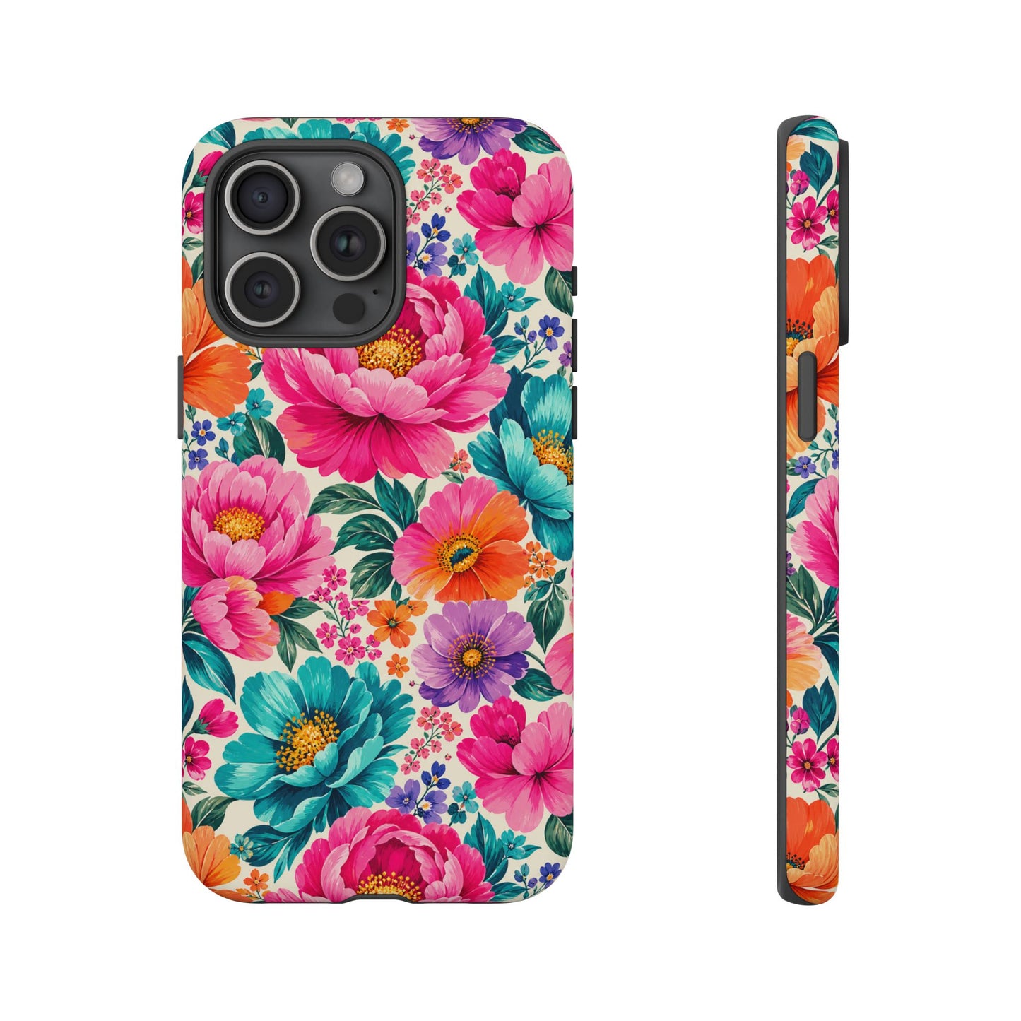 Dreamy Floral Tough Phone Case iPhone Samsung Floral Phone Cover