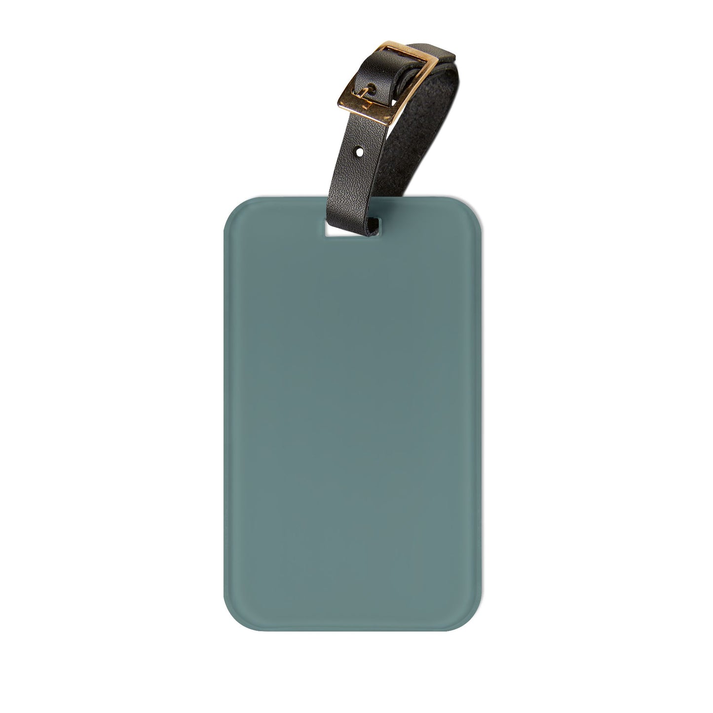 Dusty Blue Luggage Tag Acrylic Travel Tag
