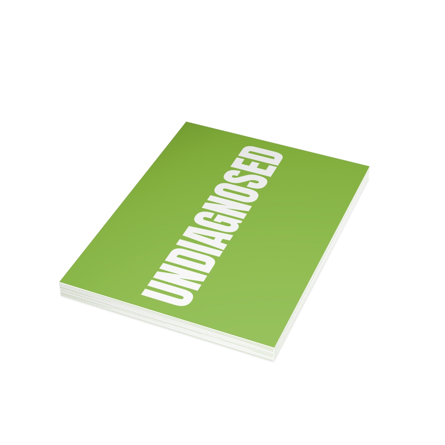 Muted Lime Postcard Set Pack of 10, 30 or 50 w/ Envelopes | Coordinated Collection