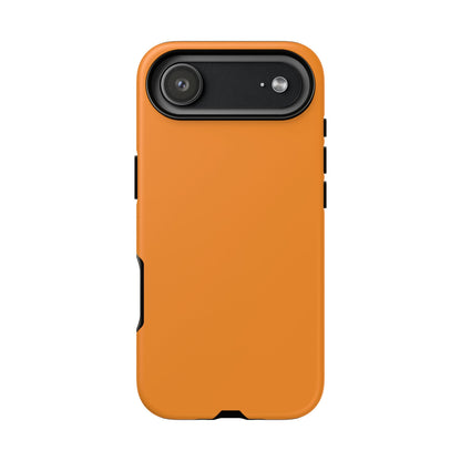 Tangerine Tough Cell Phone Case Matte or Glossy Protective Case iPhone Samsung