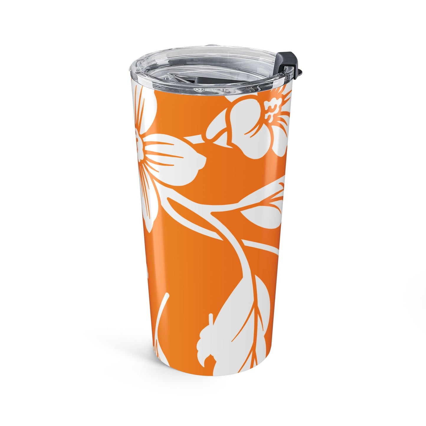 Tangerine Floral 20oz Stainless Steel Tumbler | Coordinated Collection