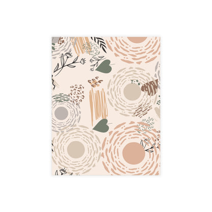 Neutral Flow Postcards Minimal Botanical Postcard Sets (10, 30 or 50)