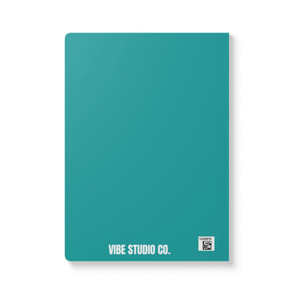 Deep Aqua Color Coordinated Collection A5 Lined Journal