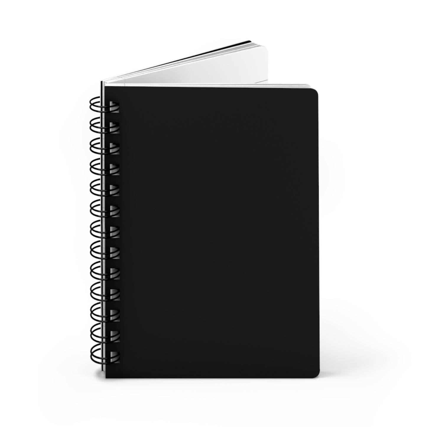 Black Spiral Lined Notebook 150 Page Journal | Coordinated Collection