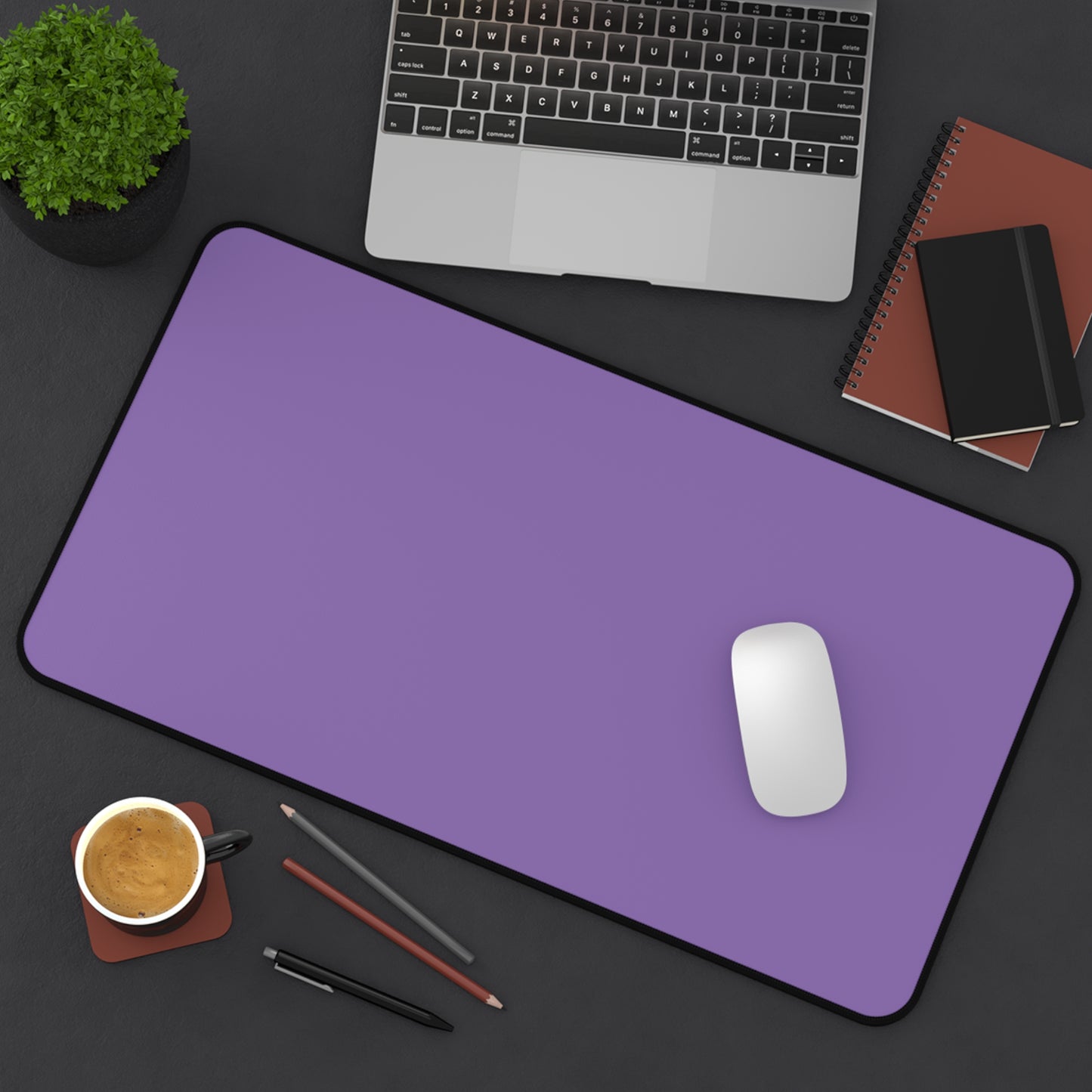 Purple Desk Mat Color Coordinated Collection (12x18, 12x22, 16x32)