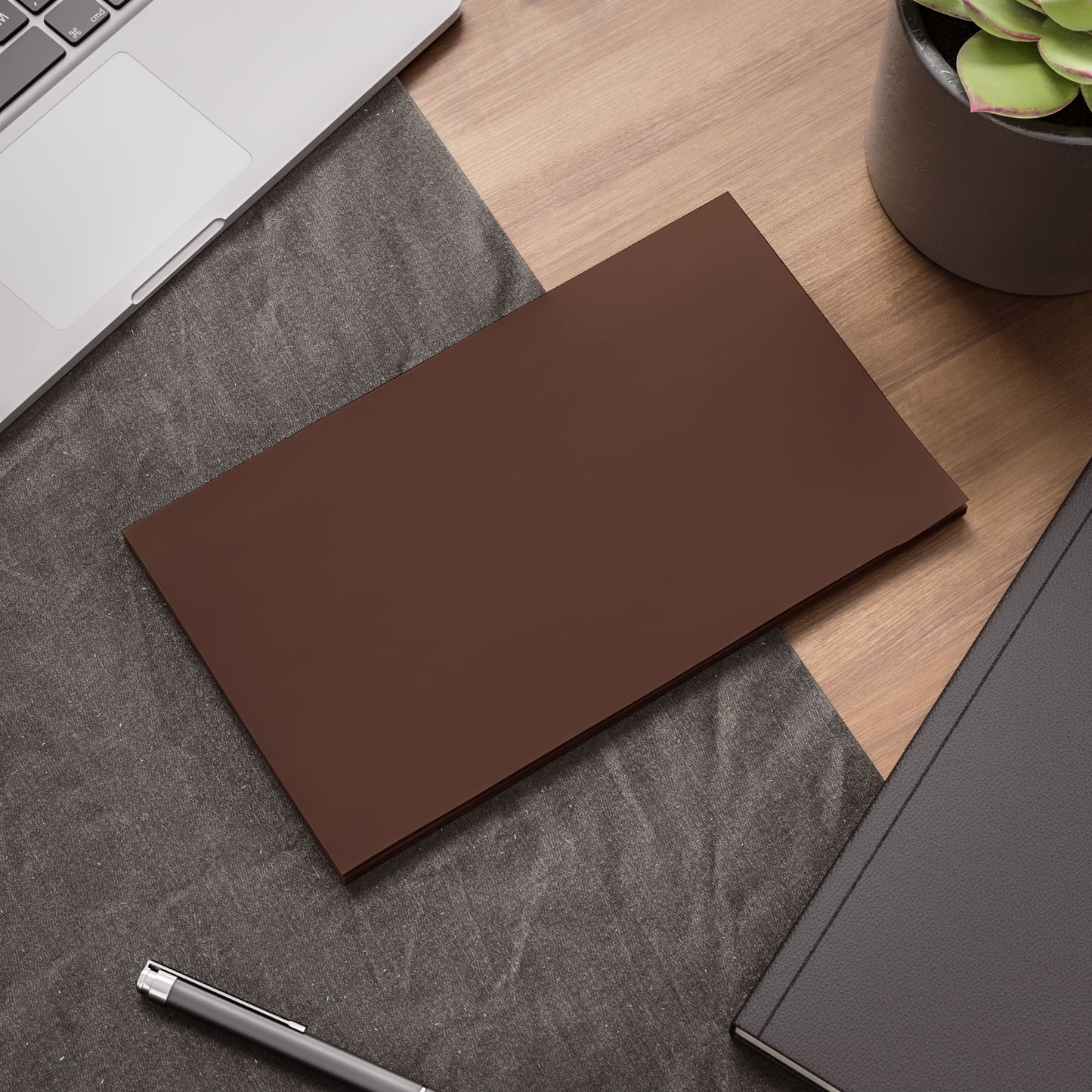 Chocolate Brown Post It Notes Coordinated Color Collection