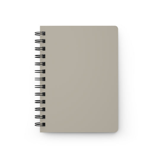 Warm Stone Spiral Lined Notebook 150 Page Journal | Coordinated Collection