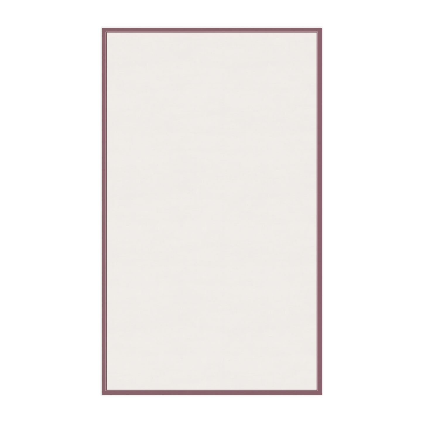 Mauve Cotton Twill Tea Towel 18 x 30