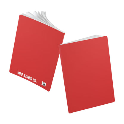 True Red Color Coordinated Collection A5 Lined Journals