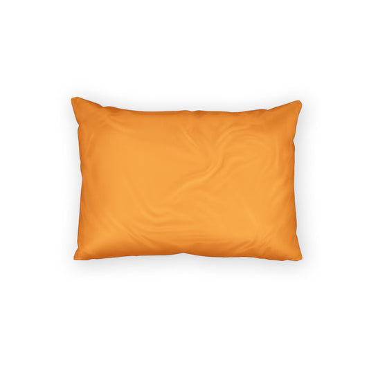 Tangerine Pillow Solid Cotton Sham