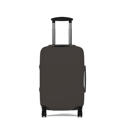 Muted Charcoal Luggage Cover Travel Suitcase Cover Protective Stretch Cover