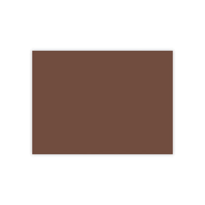 Chocolate Brown Post It Notes Coordinated Color Collection