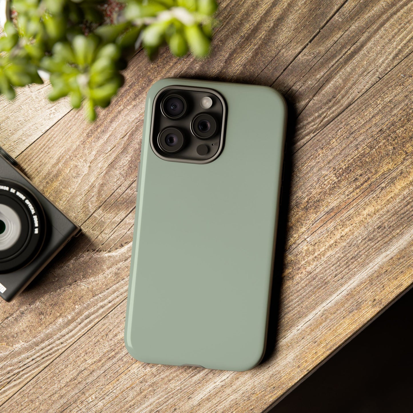 Sage Tough Cell Phone Case Matte or Glossy Protective Case iPhone Samsung