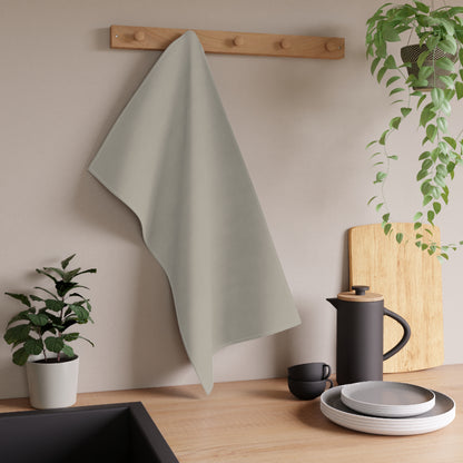 Warm Stone Cotton Twill Tea Towel 18 x 30