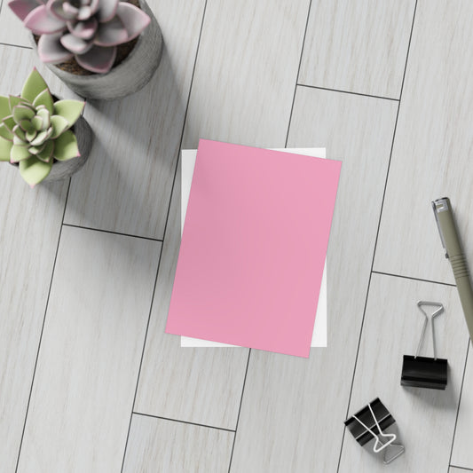 Light Pink Post Card Color Coordinated Collection Sets (10, 30 or 50)