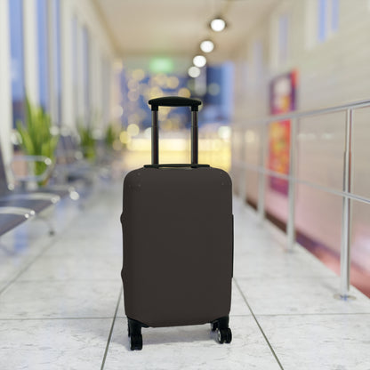 Muted Charcoal Luggage Cover Travel Suitcase Cover Protective Stretch Cover
