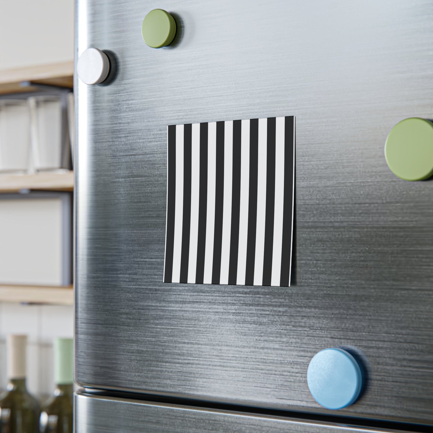 Black Stripe Sticky Notes (7 Sizes)