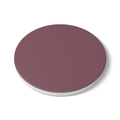 Mauve Ceramic Coaster Round or Square | Coordinated Collection