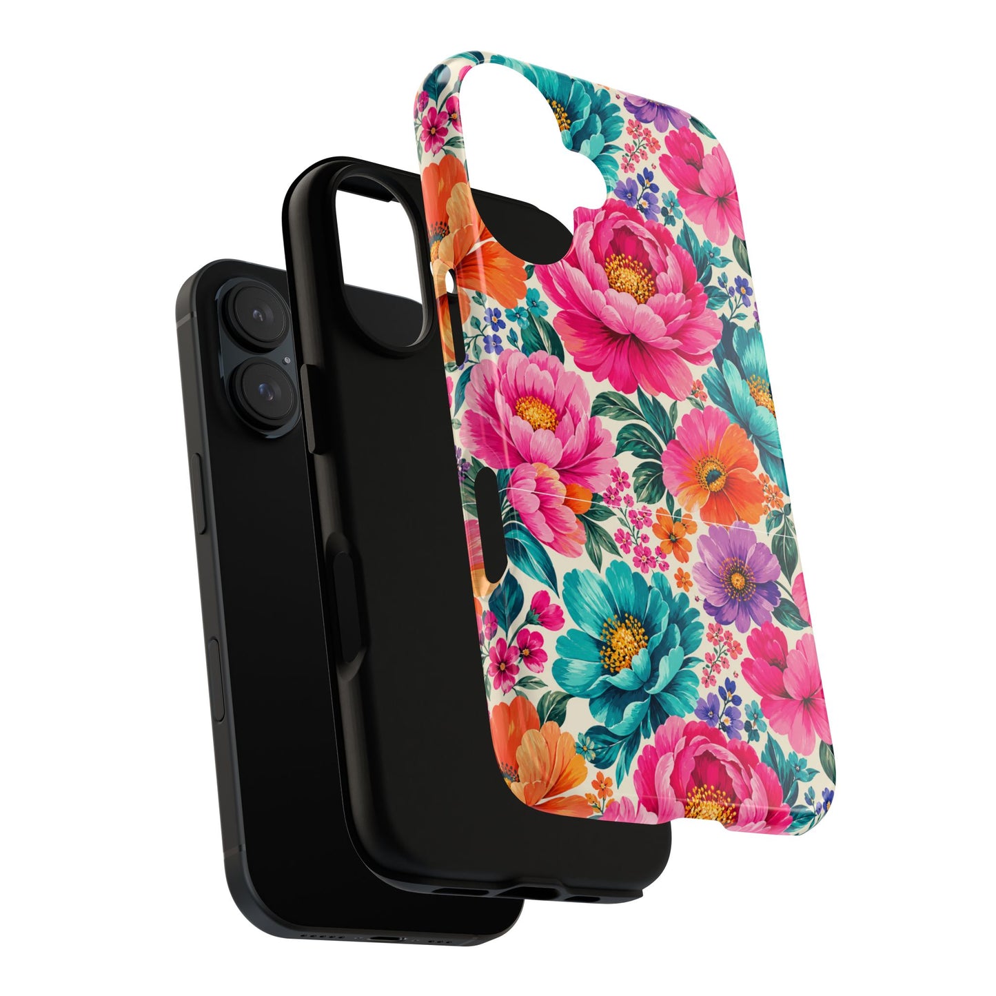 Dreamy Floral Tough Phone Case iPhone Samsung Floral Phone Cover
