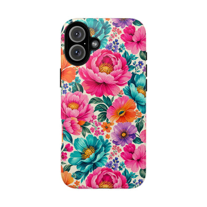 Dreamy Floral Tough Phone Case iPhone Samsung Floral Phone Cover