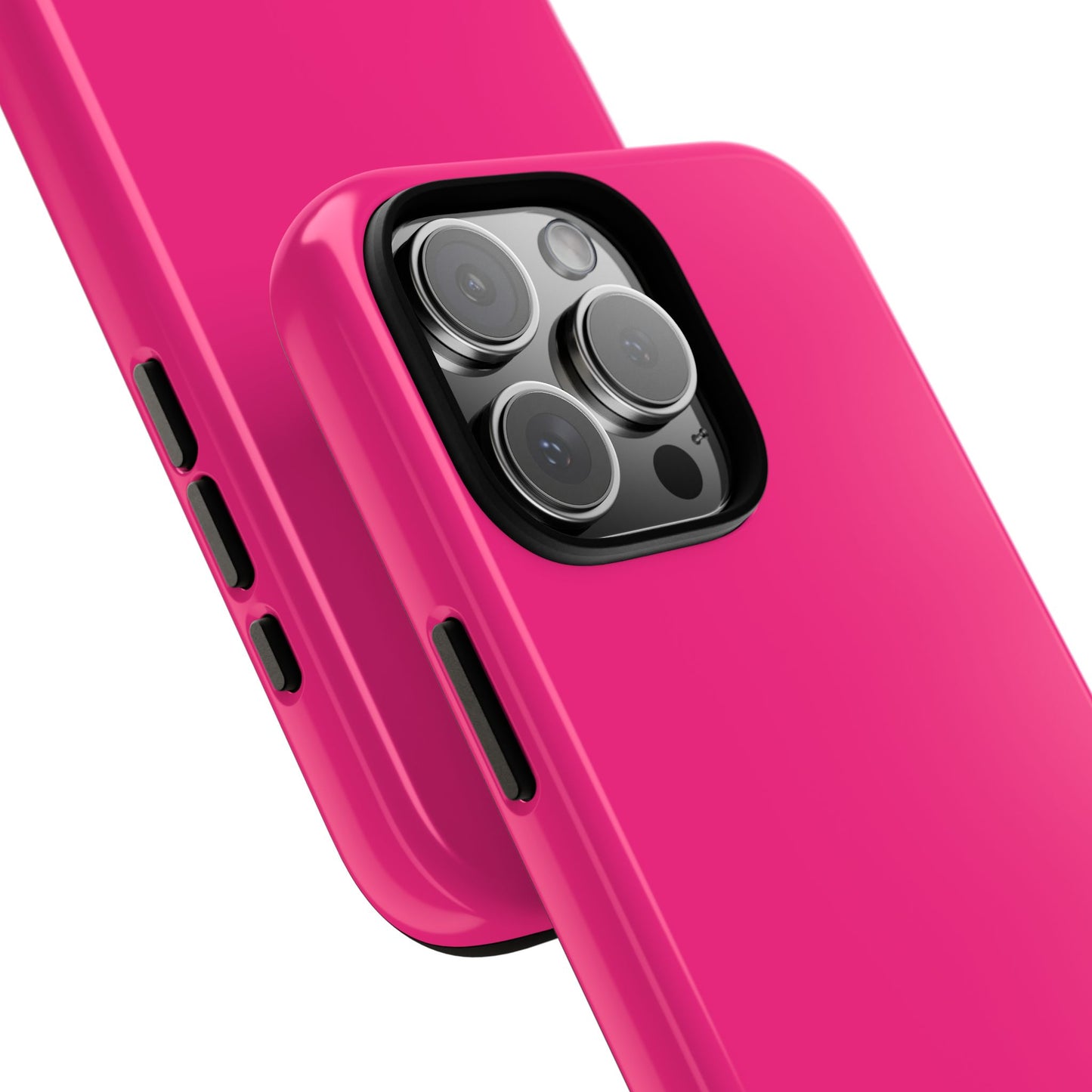 Pink Tough Cell Phone Case Matte or Glossy Protective Case iPhone Samsung