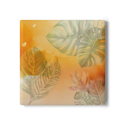 Sunset Botanical Ceramic Coaster Coordinated Collection