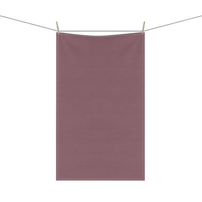 Mauve Cotton Twill Tea Towel 18 x 30