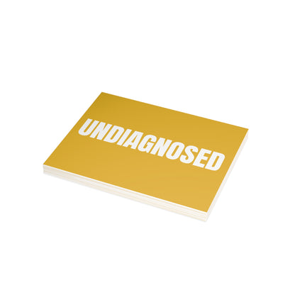 Honey Yellow Postcard Set Pack of 10, 30 or 50 w/ Envelopes | Coordinated Collection