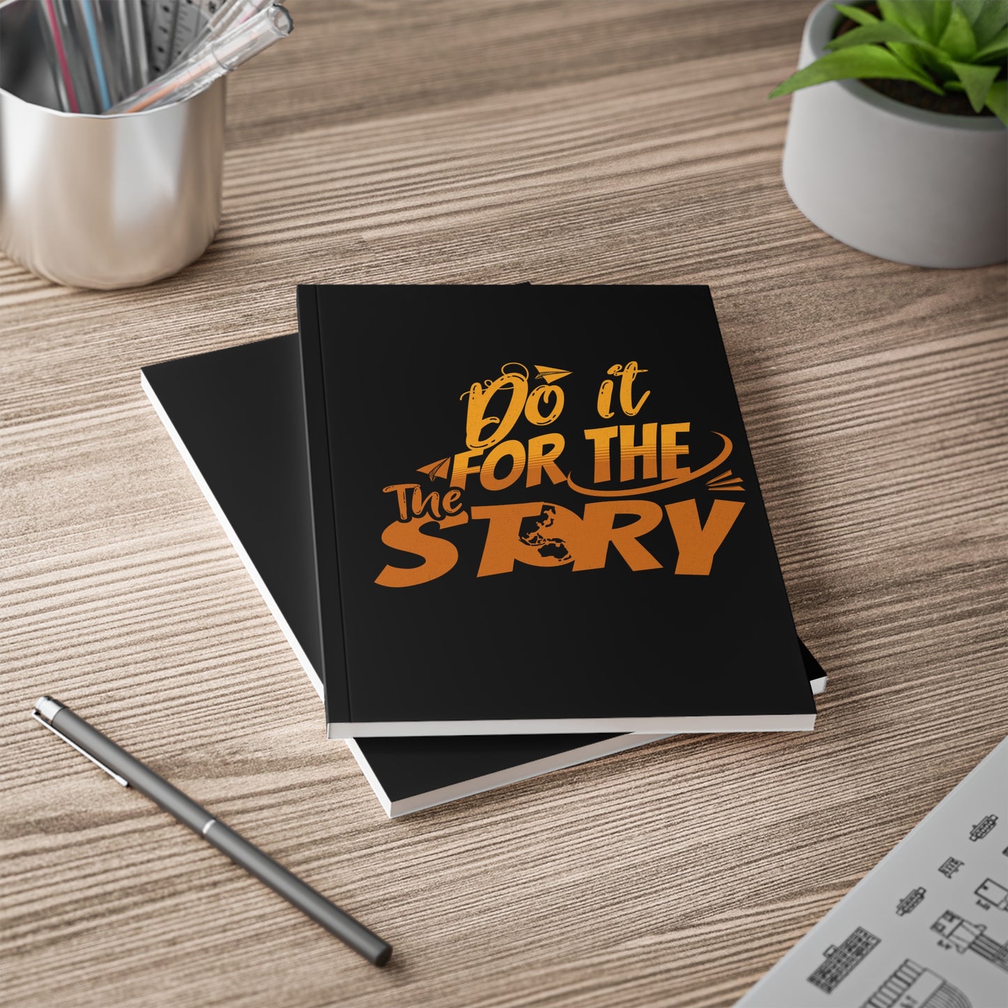 Do It For The Story Travel Journal A5 Softcover Journal (EU/Europe Only)