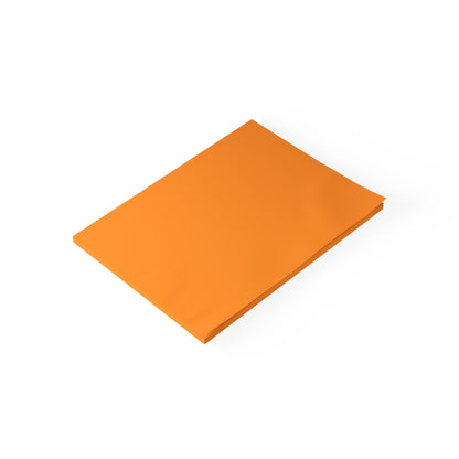 Tangerine Post It Notes Coordinated Color Collection