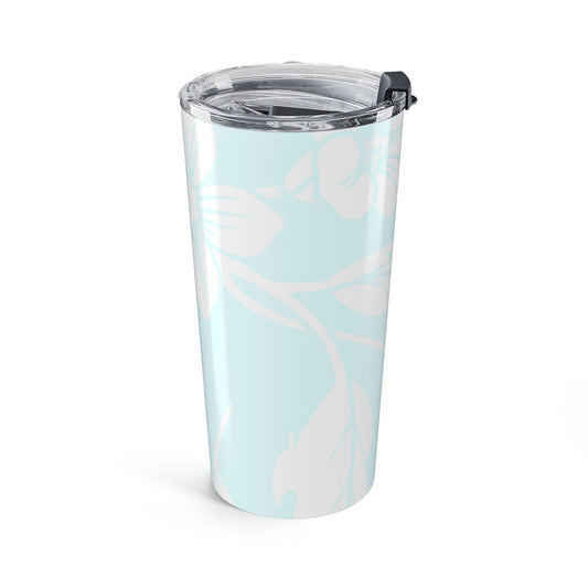 Ocean Blue Floral 20oz Stainless Steel Tumbler | Coordinated Collection