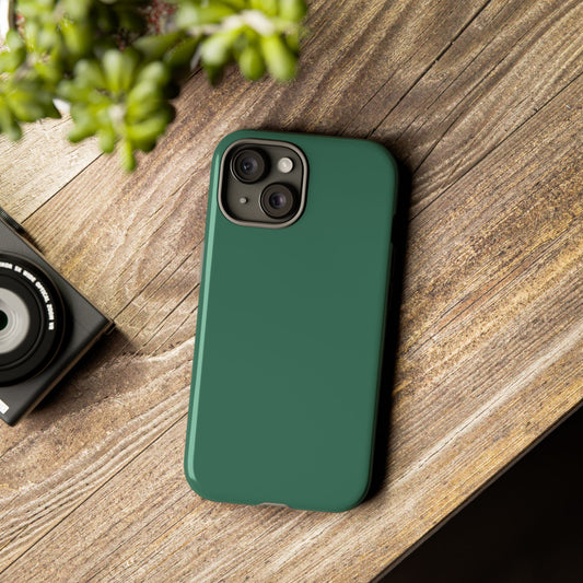 Leaf Green Tough Cell Phone Case Matte or Glossy Protective Case iPhone Samsung