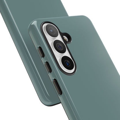 Dusty Blue Tough Cell Phone Case, Matte or Glossy Iphone and Samsung
