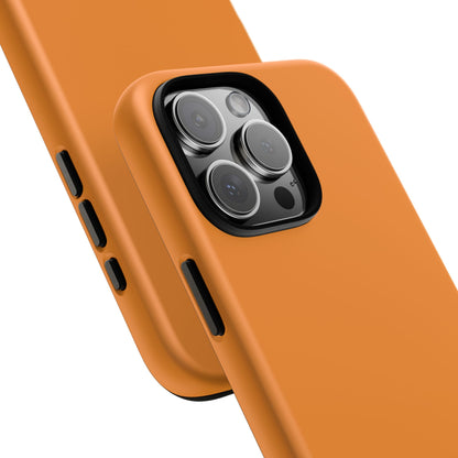 Tangerine Tough Cell Phone Case Matte or Glossy Protective Case iPhone Samsung