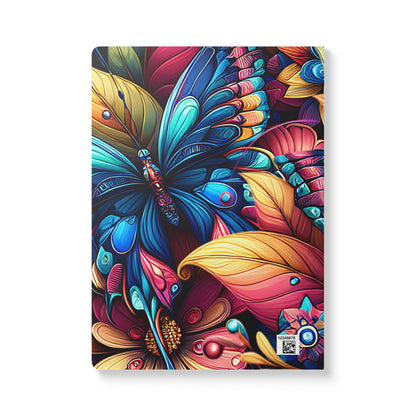 Butterfly Floral - Metamorphosis Design, A5 Lined Journal