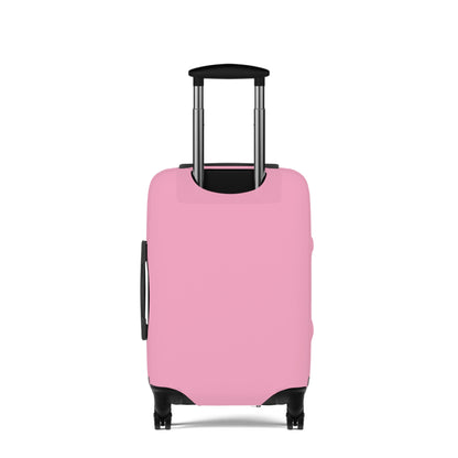 Light Pink Luggage Cover Travel Suitcase Cover Protective Stretch Cover