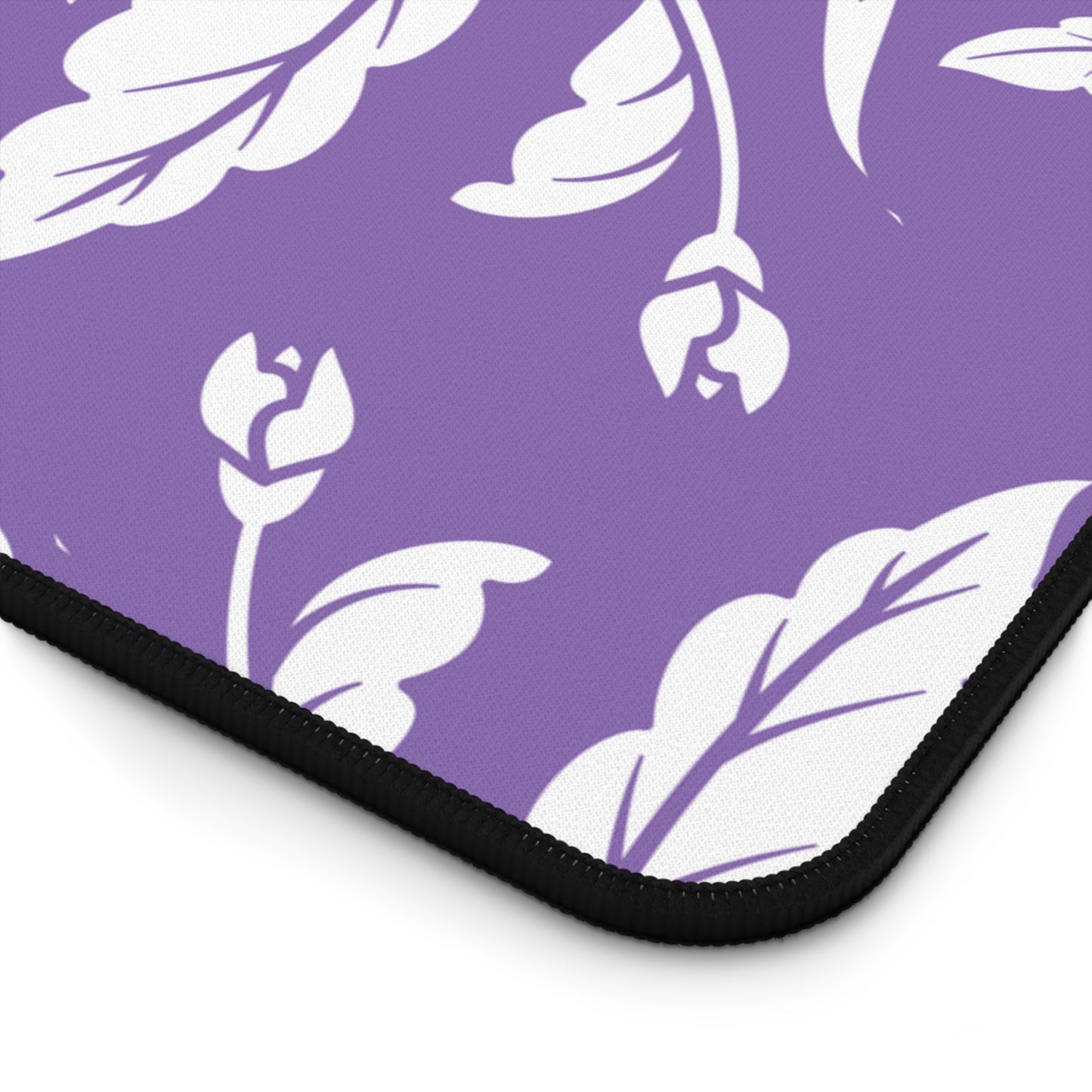 Purple Floral Desk Pad (12x18, 12x22 or 16x32)