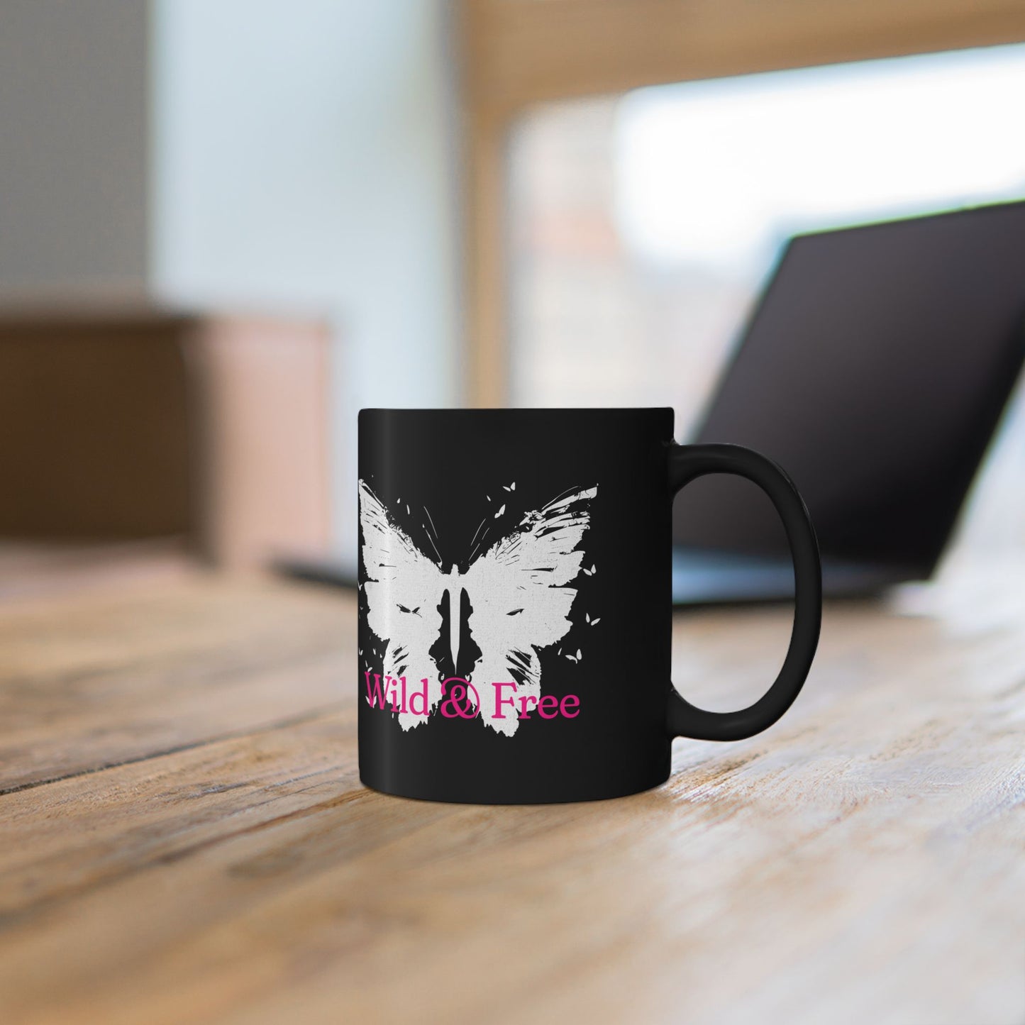 Wild & Free Butterfly Mug
