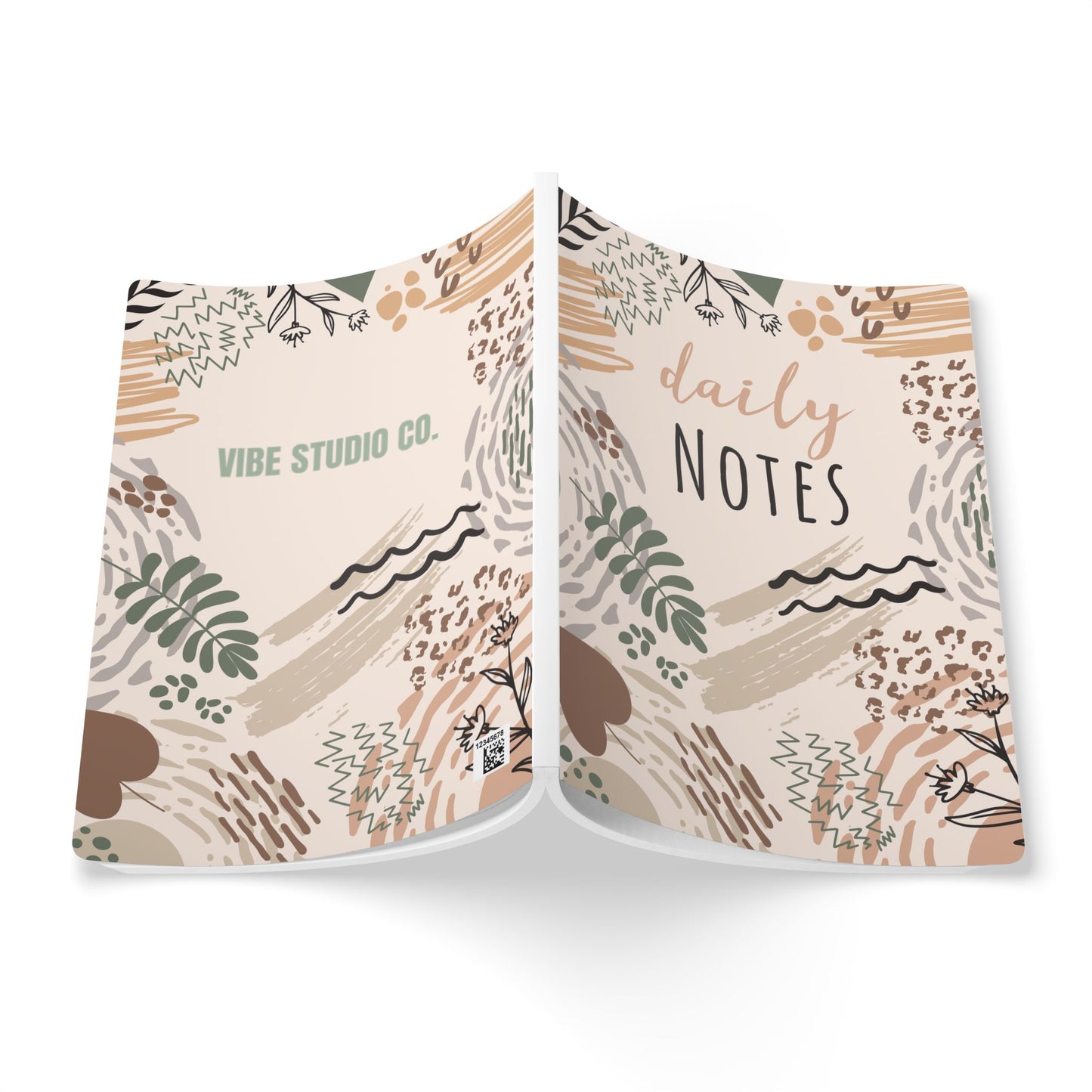 Neutral Flow A5 Lined Journal
