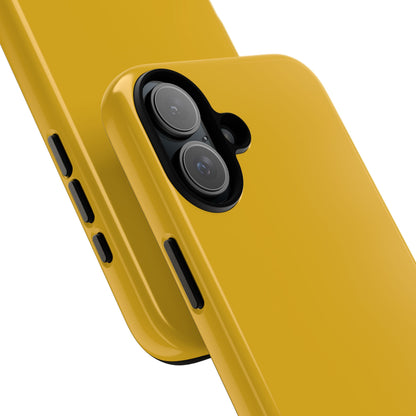Honey Yellow Tough Cell Phone Case Matte or Glossy Protective Case iPhone Samsung