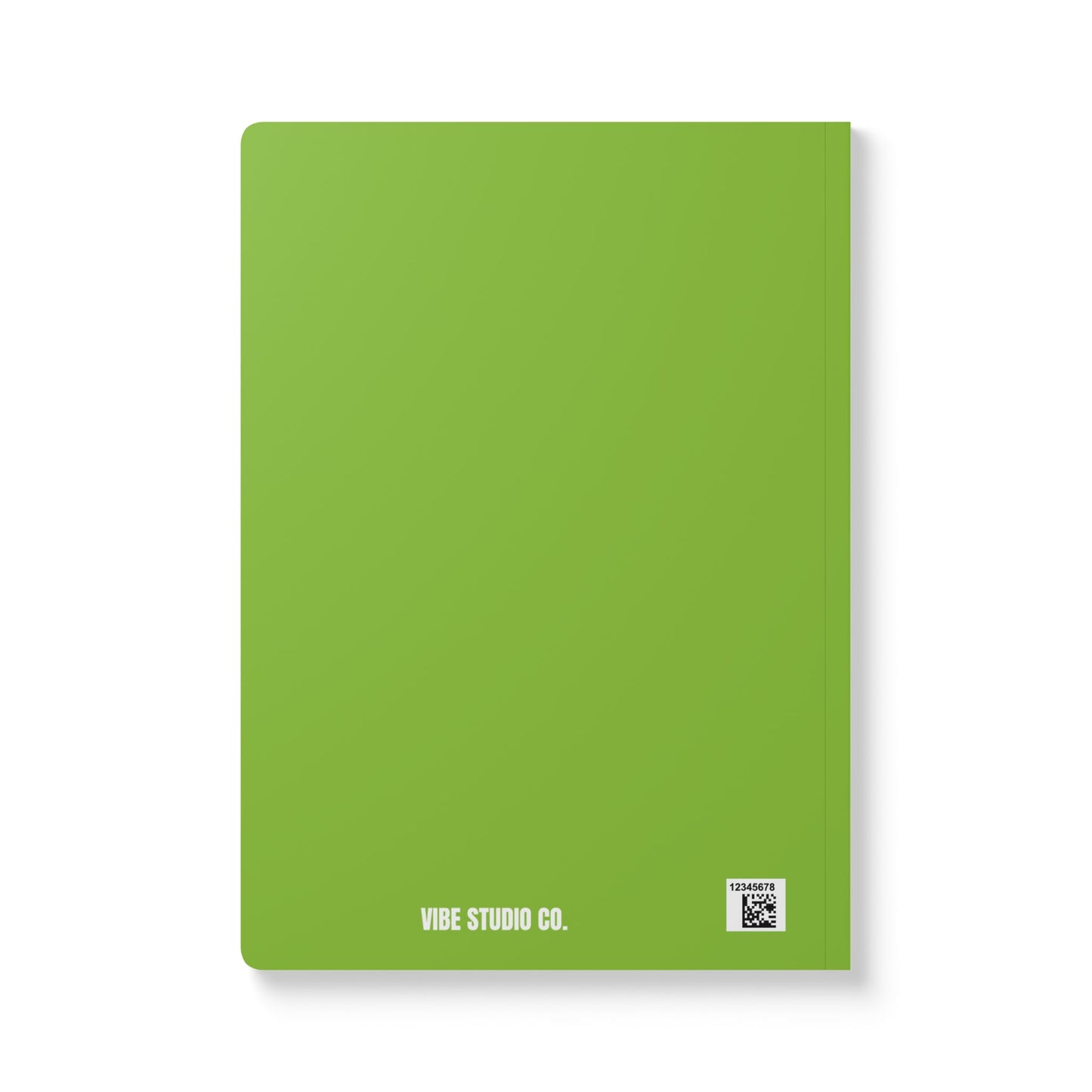 Muted Lime The Journey Starts Now A5 Lined Journal