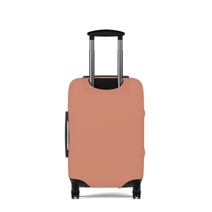 Terracotta Luggage Cover Travel Suitcase Cover Protective Stretch Cover