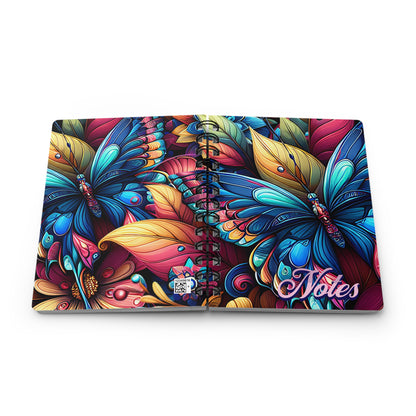 Metamorphosis Spiral Journal Butterfly Notebook