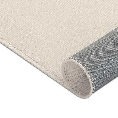 Latte Cream 24 x 36 Solid Color Accent Rug