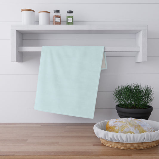 Ocean Blue Cotton Twill Tea Towel 18 x 30