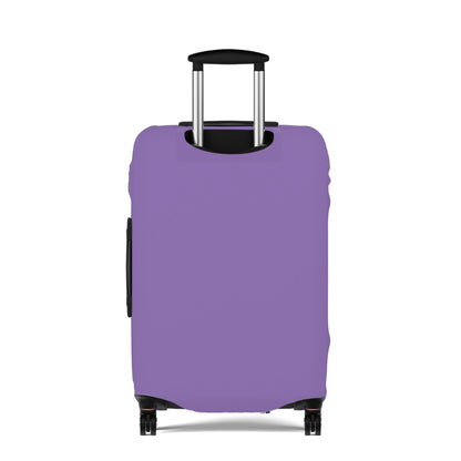 Purple Luggage Cover Travel Suitcase Cover Protective Stretch Cover