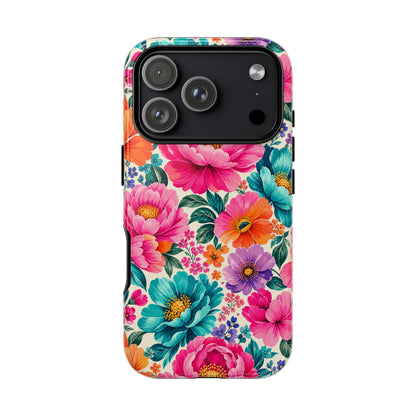 Dreamy Floral Tough Phone Case iPhone Samsung Floral Phone Cover