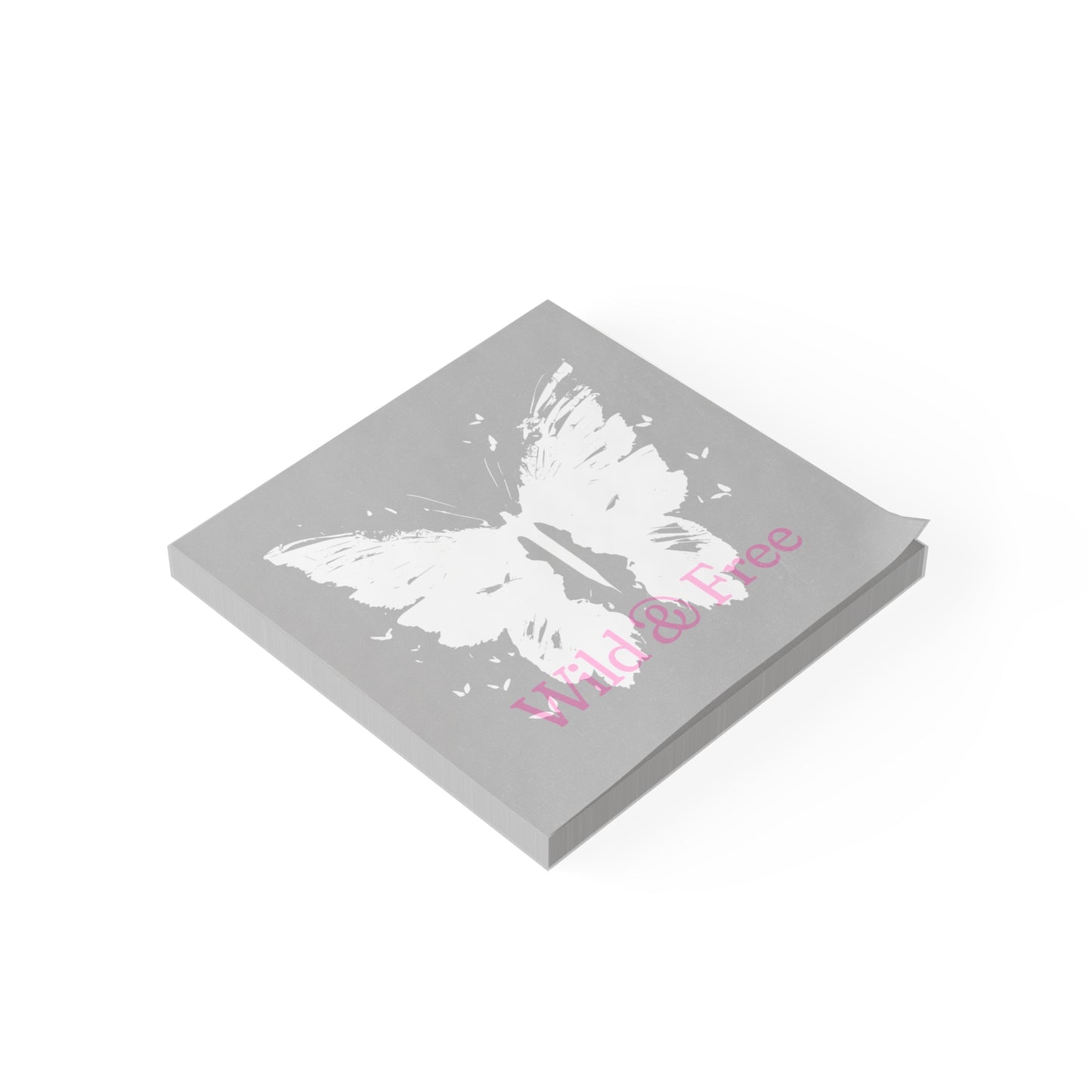 Wild and Free Sticky Notes Butterfly Post It Notes (7 Sizes)