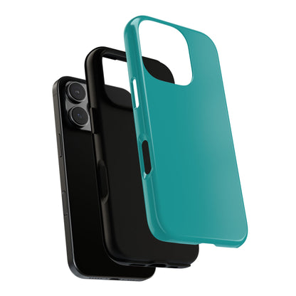 Deep Aqua Tough Cell Phone Case Matte or Glossy Protective Case iPhone Samsung